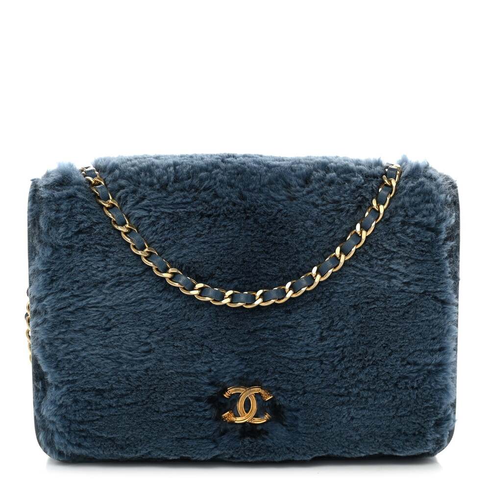Chanel Rabbit Fur Wallet On Chain Woc #308423C17B